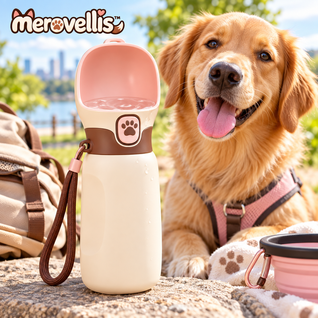 Merovellis™ Portable Pet Water Bottle