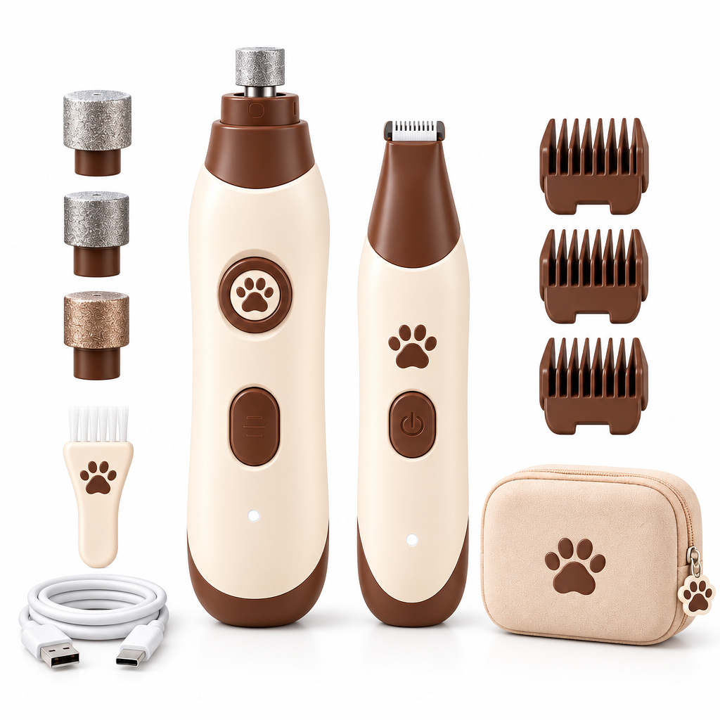 Merovellis™ Electric Pet Grooming Kit