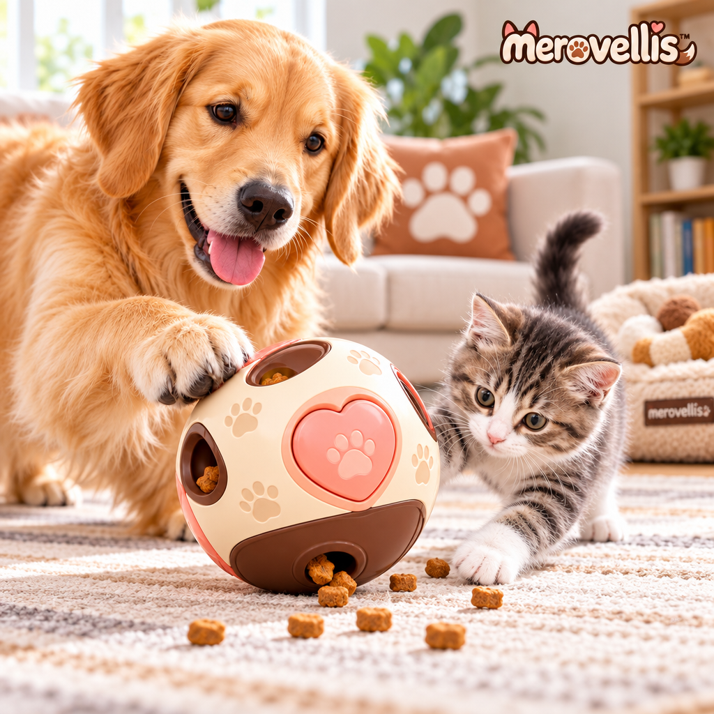 Merovellis™ Interactive Treat Puzzle Ball