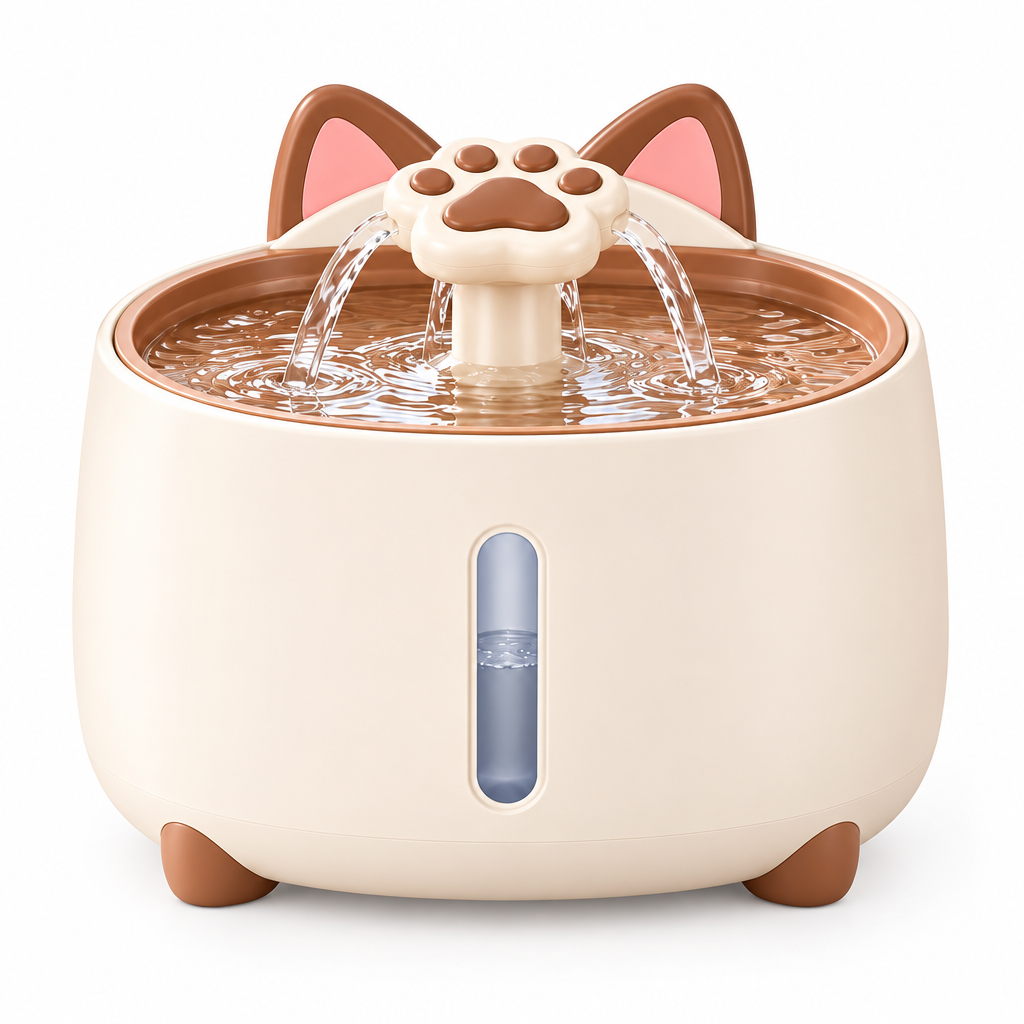 Merovellis™ Paw Fountain Pet Water Dispenser